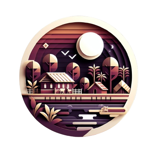 3D Illustration of Rural Development